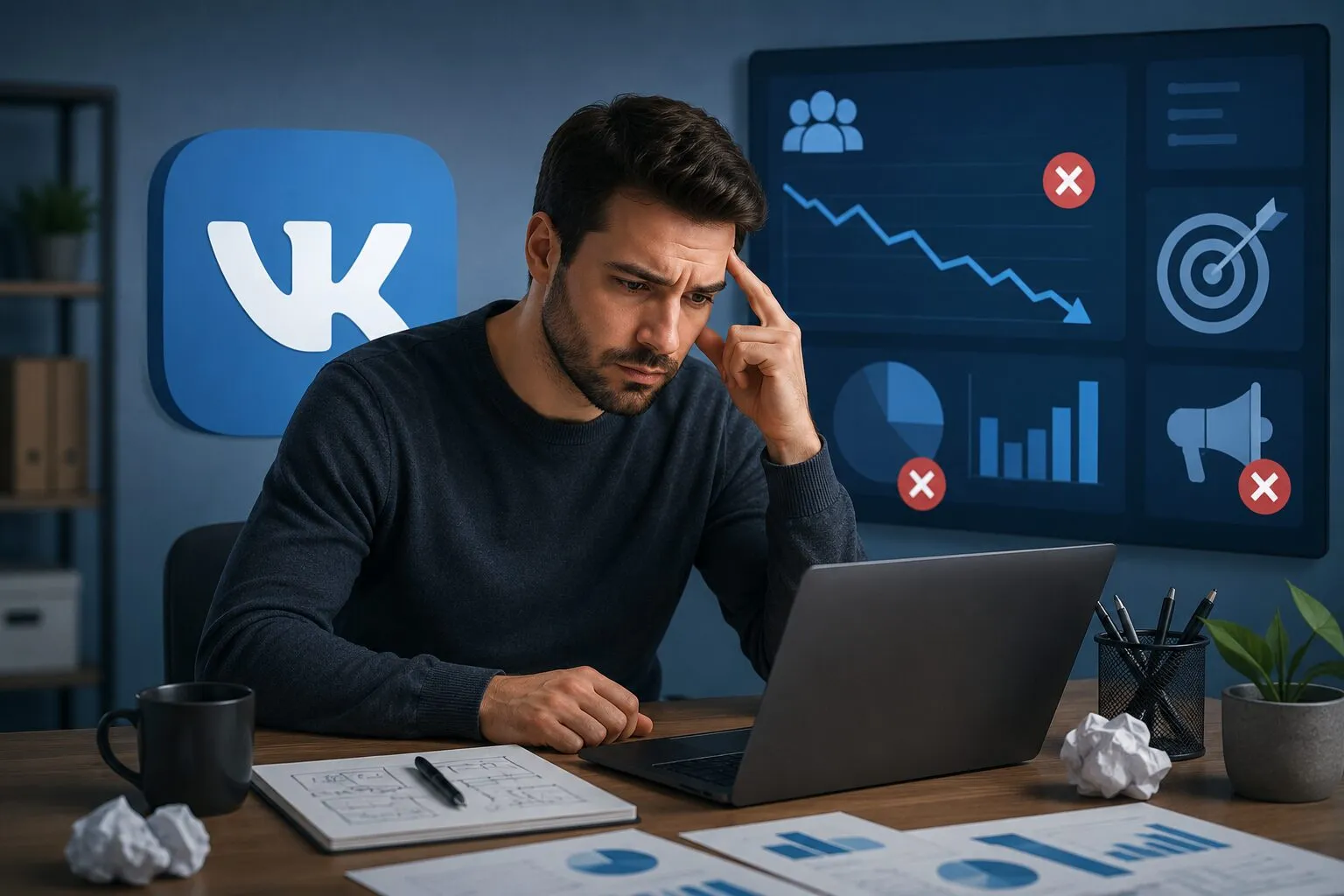 Почему не работает реклама ВКонтакте — 8 ошибок в VK Ads